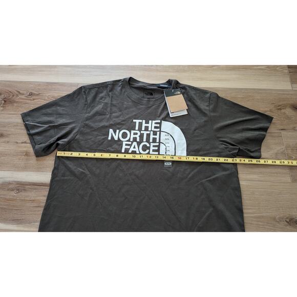 NWT The North Face Short Sleeve Half Dome Tee in New Taupe Green sz XL - Picture 6 of 6